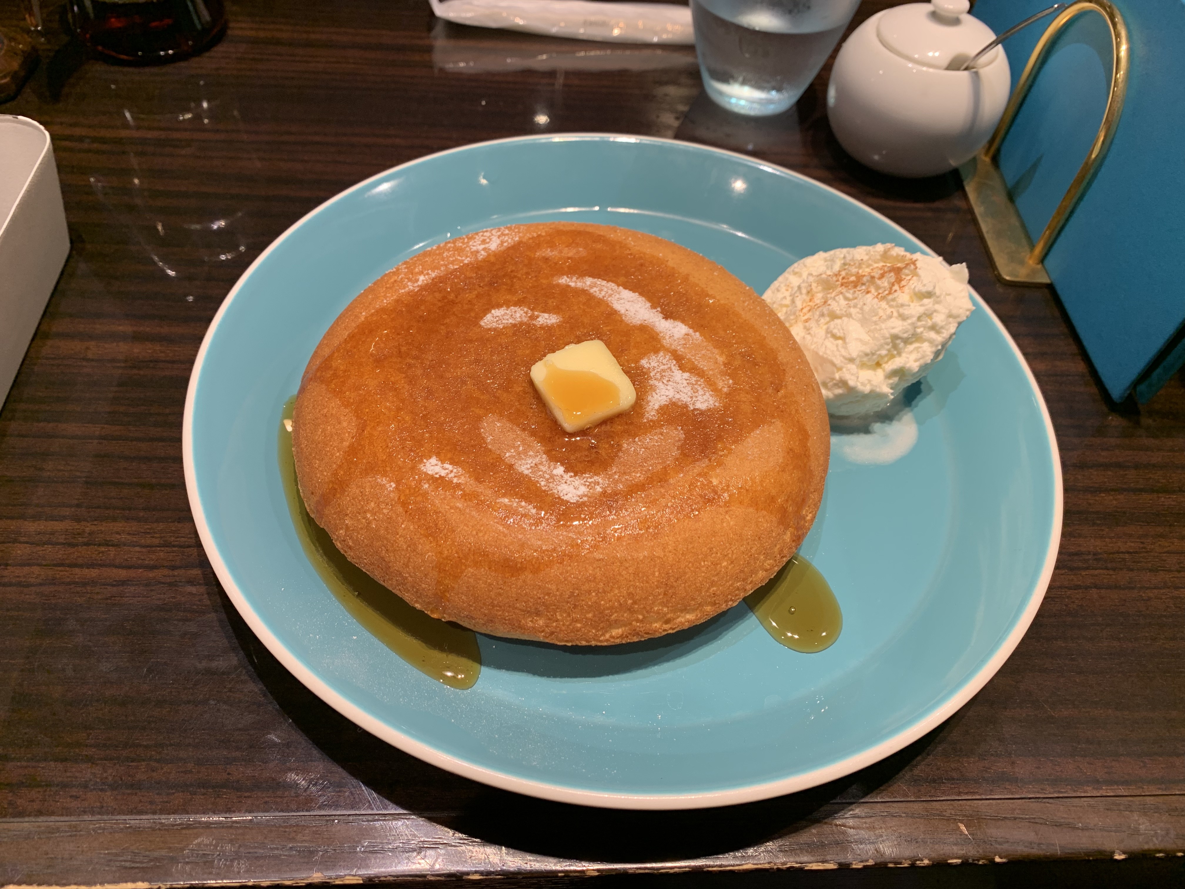 五反田のオスロコーヒーのパンケーキの画像