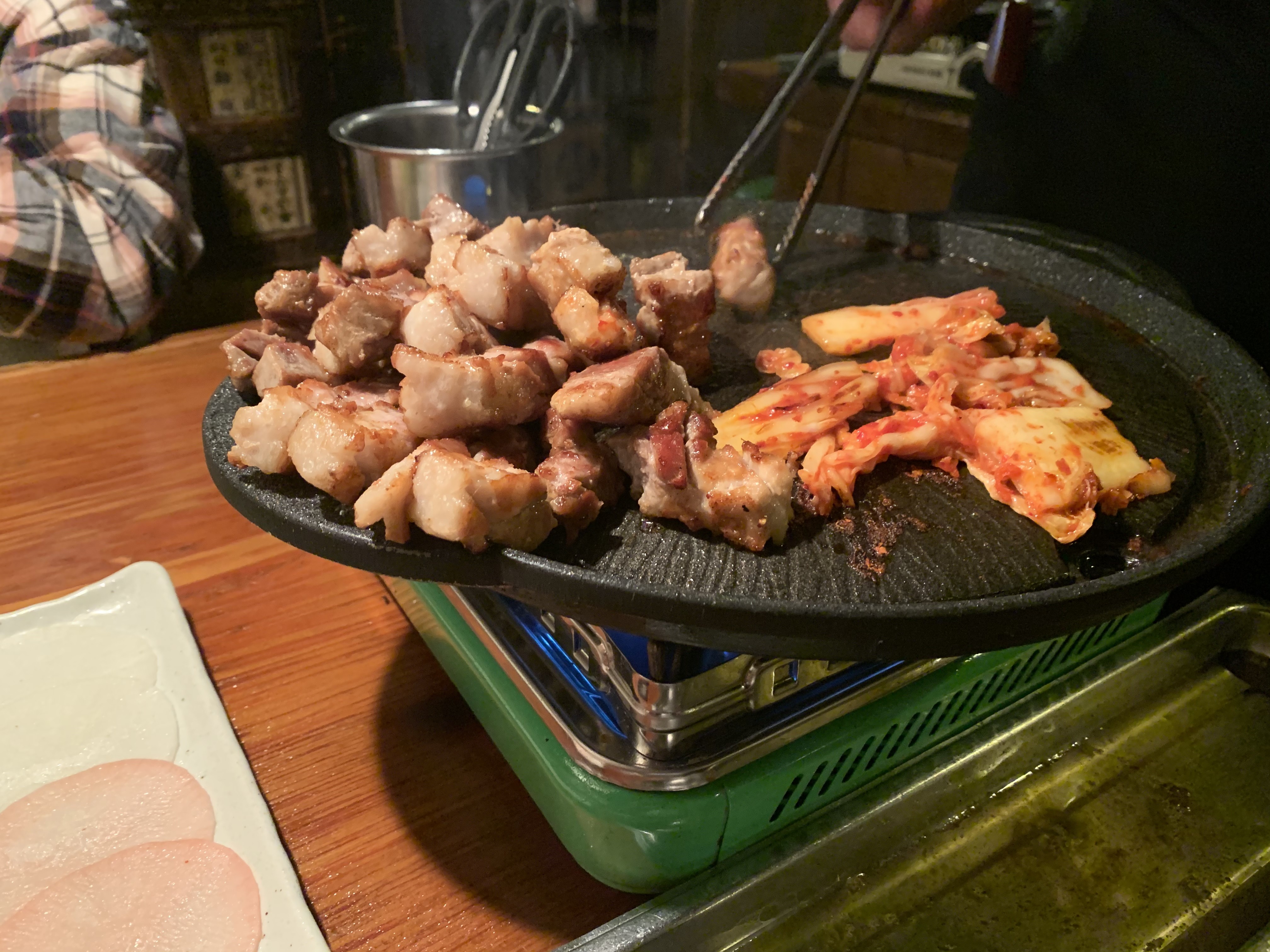 韓国家庭料理トマトのサムギョプサルの画像