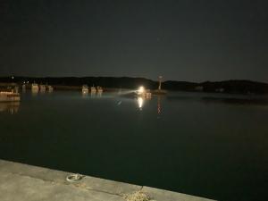 夜の渡鹿野島の画像